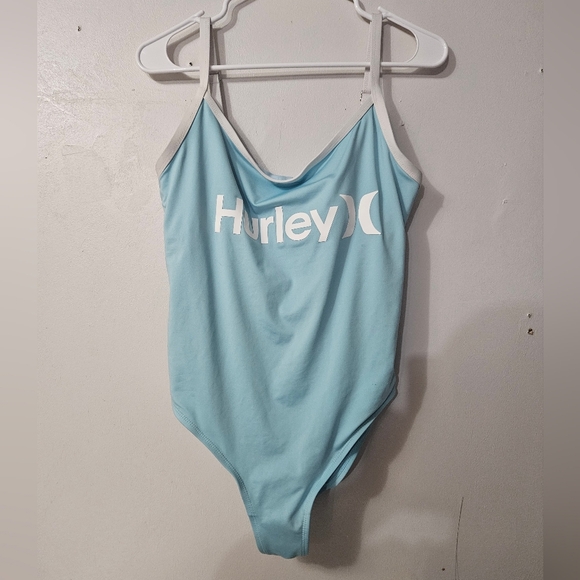 Hurley Womens Blue One Piece Swimsuit! - Picture 1 of 9